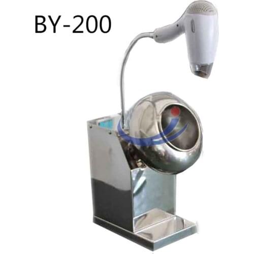 Commercial Pill Sugar Candy Coating Machine Pellets Coater Pill Grinding Machine BY-200