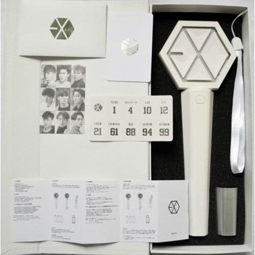 Korean Glow Light Stick KPOP EXO Ver. 3.0 Sehun Chanyeol Lay Concert fluorescent lamp Three model party Fan gifts supplies