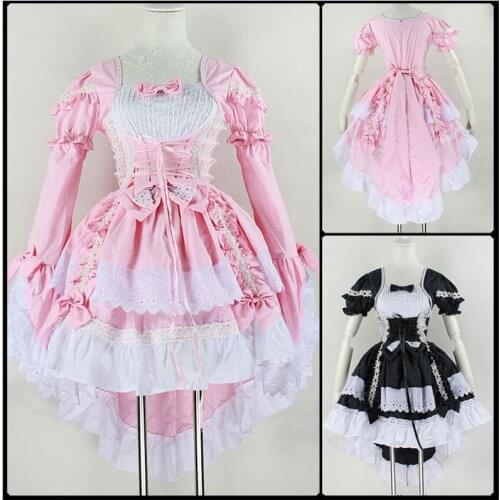 Adult Fantasia Maid Cosplay Costume Anime The Love of the Angel For Adult Women Female Cos Maid Christmas Halloween Maid Dresses