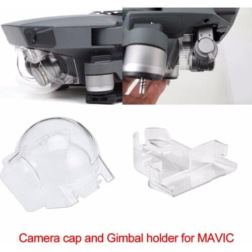 Lens Cap Gimbal Holder for DJI Mavic Pro Platinum Drone Camera Gimbal Protector Dust-proof Cover Transport Holder Accessory