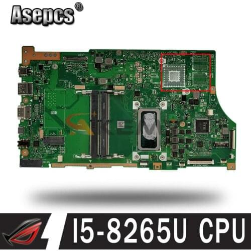 AKEMY Motherboards X530FA Laptop motherboard for ASUS X530FN X530F S5300F 100% TEST original mainboard I5-8265U