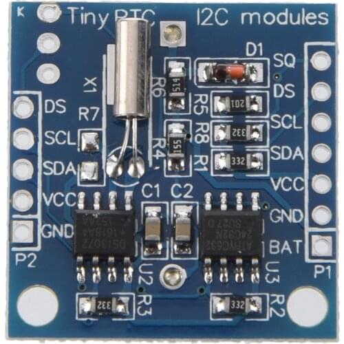 I2C DS1307 Real Time Clock Module for Arduino Tiny RTC