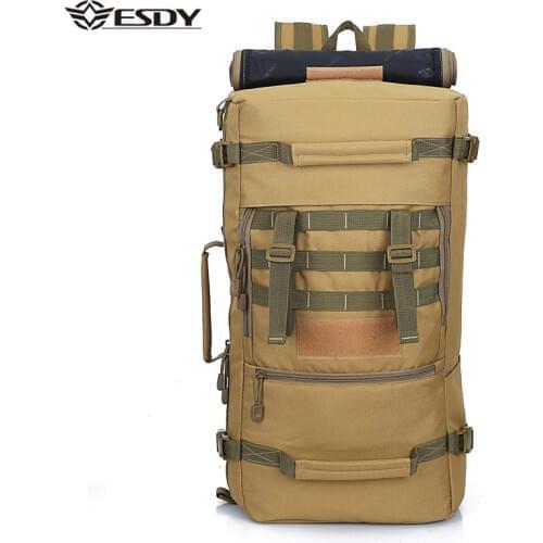 Military Tactical Backpack Hiking 50L Sports Daypack Shoulder Bags Waterproof Hunting Camping Rucksack Mens mochila feminina
