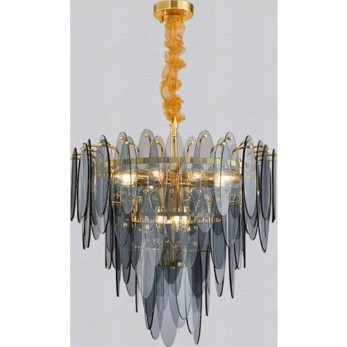 Modern LED Chandelier Lighting for Living Room Dining Room Luxury Crystal Modern Ceiling Chandeliers LED Pendant Hanging Lights