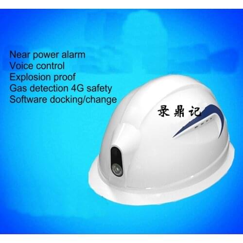 Smart Safety Helmet, 4G Safety Helmet, Visual Inspection, 8-hour Battery, Cap-off Impact Alarm