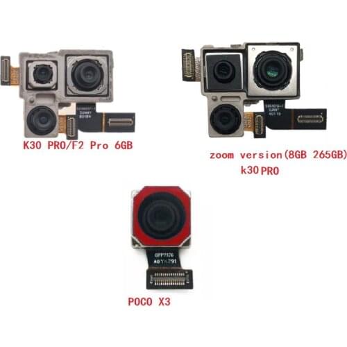 For Xiaomi Redmi K30 Pro / Mi F2 Pro Poco X3 NFC Rear Big Back Camera Flex Cable Main Camera Module Replacement Parts