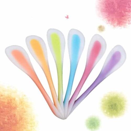 1Pc Double Silicone Spatula Spoon Cookie Spatulas Pastry Scraper Mixer Butter Ice Cream Scoop Baking Tools For Cakes