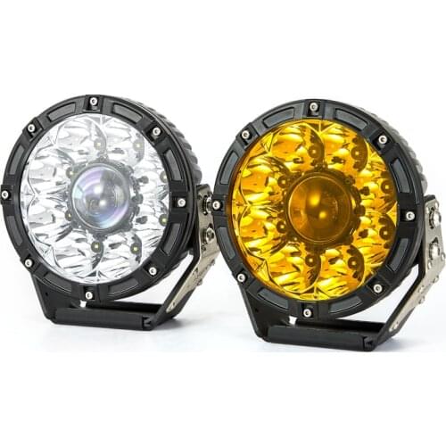 2021 Kings Laser Supplier 7"Inch 45W Round 1900M Laser Driving Light 7 inch 45 watt Car Laser Led Work Light For Off-road 4X4