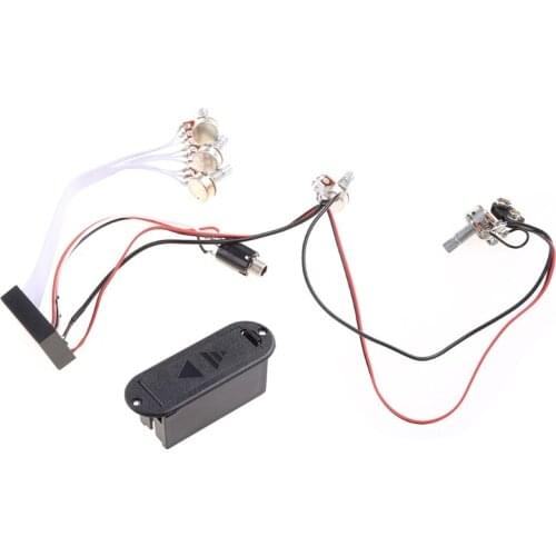 Active EQ-B3T Preamp Circuit For Bass Guitar Replacement Accessories #35/6L