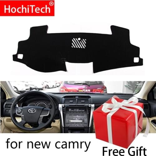 For Toyota Camry XV50 2012-2017 Right and Left Hand Drive Car Dashboard Covers Mat Shade Cushion Pad Carpets Accessories