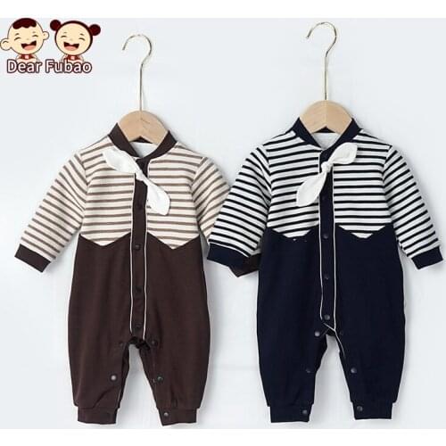 Baby Rompers Toddler Girls Winter Clothing Infant Jumpsuit Warm Long Sleeve Newborn Costume Boy Cotton Clothes