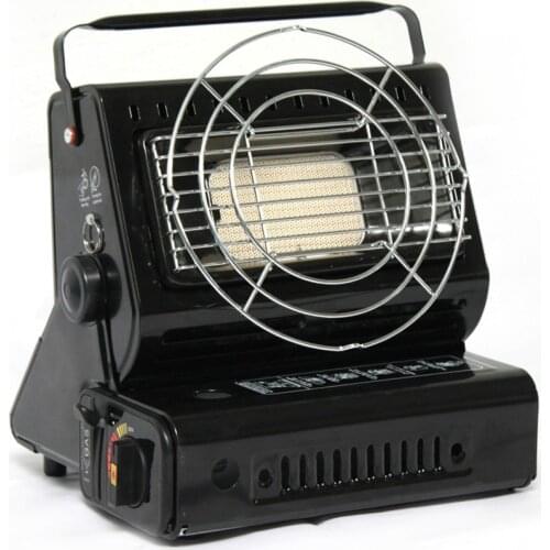 Dual Portable Outdoor Gas Heaters Portable Outdoor Warm Stove Camping Fishing Camping Tent Car Mounted Heaters Winter Warm