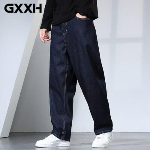 Мужские широкие джинсы GXXH China At AliExpress