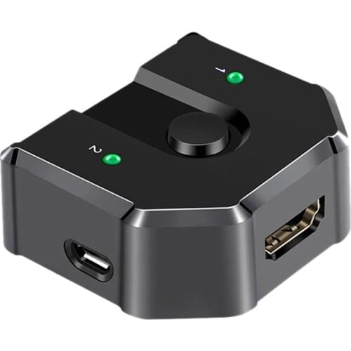 Hdmi 2 Input 1 Output 1 Input 2 Output Distribution Switch Hdmi 4K60 Bidirectional Switching Distributor