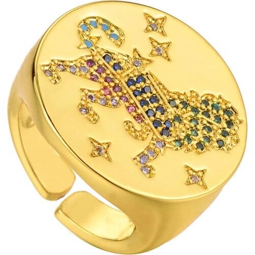 L9cylhe Rings With Cubic Zirkonia For Women