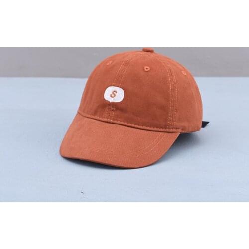 LDSLYJR 2021 new style S letter embroidery cotton Casquette Baseball Cap Adjustable Snapback Hats for child boy and girl 85