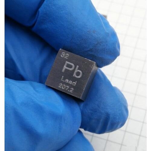 Metal lead periodic table cube lead cubic high purity lead 10mm Pb9999
