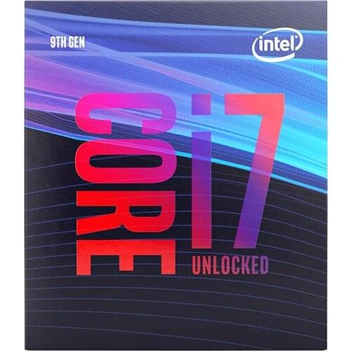 INTEL Core I7 9700K Desktop Processor with 8 Cores 16 Threads up to 4.9 GHz Turbo unlocked LGA1151 300 Series 95W CPU
