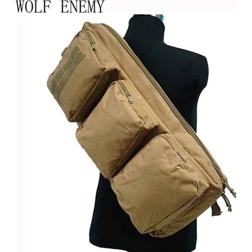 New Tactical 24" Rifle Gear Shoulder MP5 Sling Bag Backpack Black