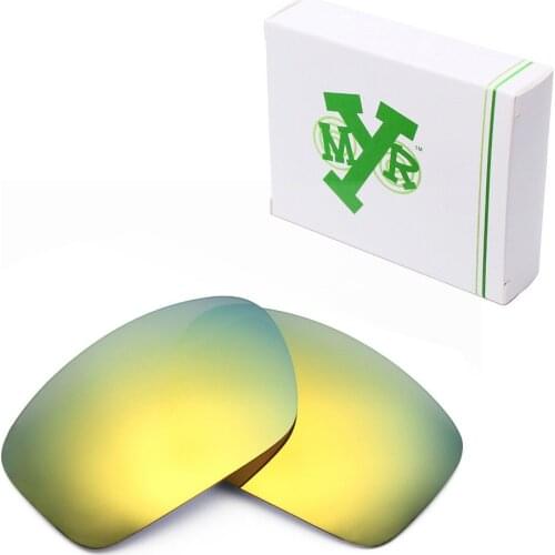 Mryok POLARIZED Replacement Lenses for Oakley Scalpel Sunglasses 24K Gold