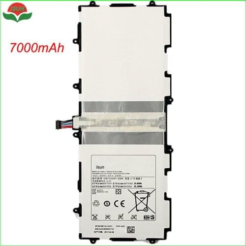 5pcs/lot SP3676B1A 7000mAh Battery Replacement For Samsung Galaxy Note 10.1 Tab 2 P5100 P5110 P7500 P7510 N8000 N8010 Batteria