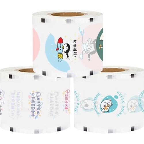 Custom Pierce-it-Lite to Seal 1600pcs Disposable Paper Plastic Calibre 95 90mm Cups Membrane Cover Lids