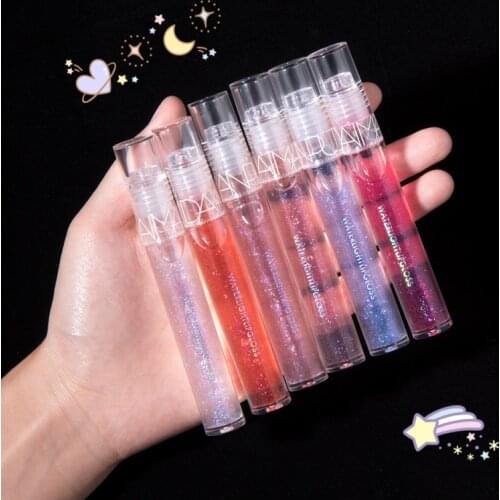 Colorless Lip Gloss Moisturizer Long Lasting Pearl Shiny Liquid Lipstick Waterproof Lip Plumper Lip Cosmetic Makeup TSLM2