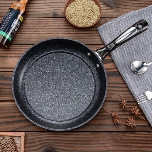 1pc 26pc Frypan non-stick Frying Pan Medical Stone Fried Steak Omelette Pan Pancake pot Induction cooker Gas Universal