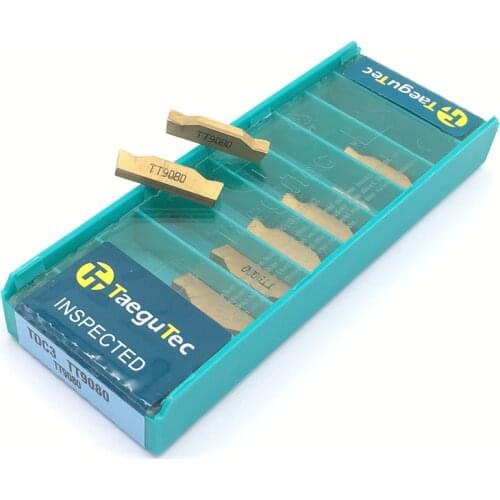 100% Original Sale 10PCS TDC3 TT9080 Grooving Carbide Inserts Turning Tools Cutting Lathe CNC Tools Lathe Cutter