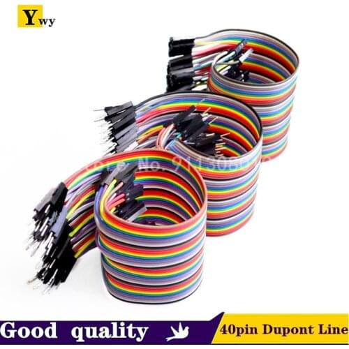120pcs 40PIN 10CM Dupont Line Male to Male + Female and Female to Female Jumper Dupont Wire Cable For Arduino DIY KIT