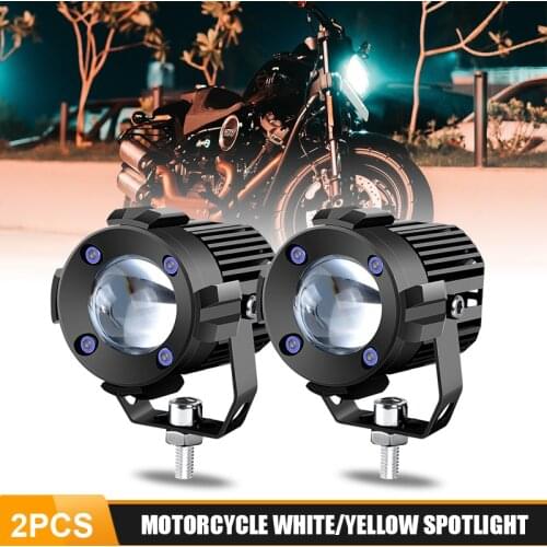2020 NEW Led Headlight Work Fog Light 30W 12V 24V White Yellow Dual Color High Beam Spotlight for car motorcycles trucks SUVs