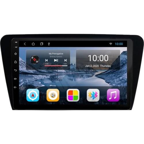 RoverOne For Skoda Octavia 2015 2016 2017 2018 Quad Core Autoradio Car Radio Stereo GPS Navigation Multimedia Player NO DVD