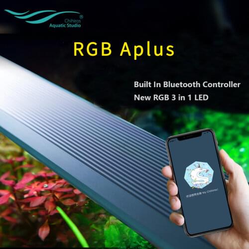 Chihiros RGB A Plus Series with Built in Bluetooth Controller 3 in 1 RGB LED Sunrise Sunset Plant Grow Aquarium Lamp Light