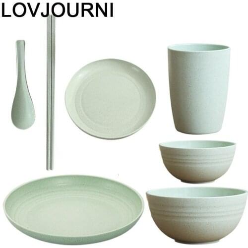 Cocina Noodles Korean Ceramica Dish Plate Coconut Tableware Sauce Crockery Kitchen Dining Bar Soup Dinnerware Ceramic Bowl