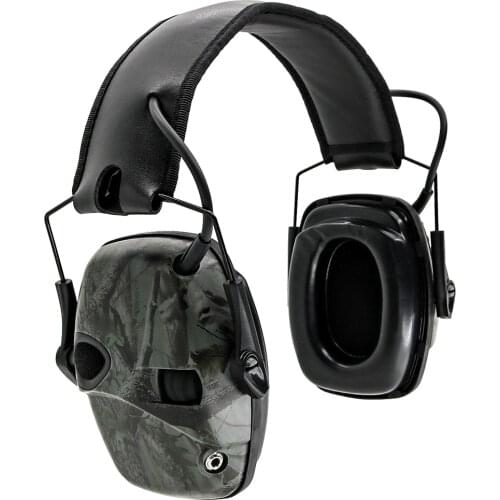 Electronic Shooting Earmuffs Anti-noise Amplification Hunting Hearing Protection Tactics Headset Sightlines Sponge Ear pads