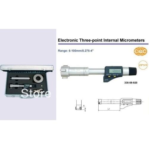 Electronic Three-point Internal Micrometers 50-63mm.2-2.5inch.335-10-920 Inside micrometer