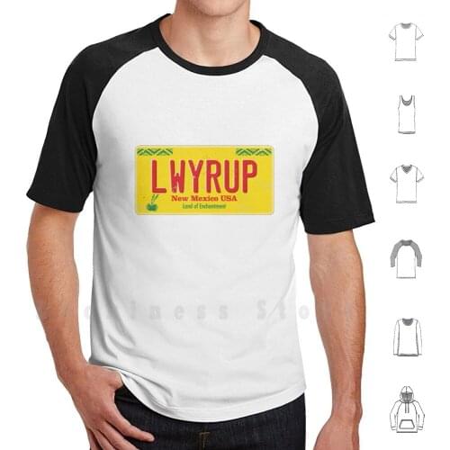 Lwyrup T Shirt 6xl Cotton Cool Tee Tv Show Better Call Saul Goodman Lawyer Up Lwyrup License Plate New Mexico Albuquerque
