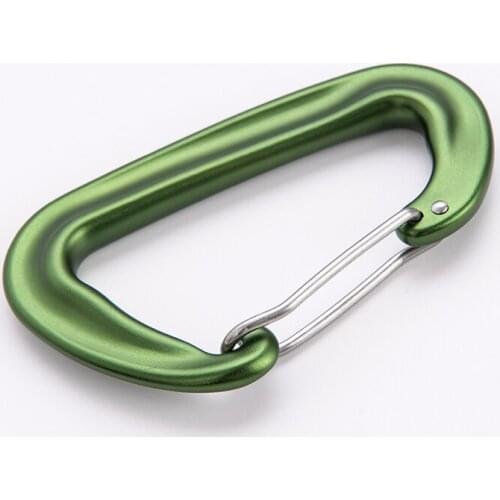 12KN Aluminum Hammock Swing Safety Buckle Carabiner Magnesium Alloy Quickdraw Quick Hanging Belts Hook Clasp Camping Equipment