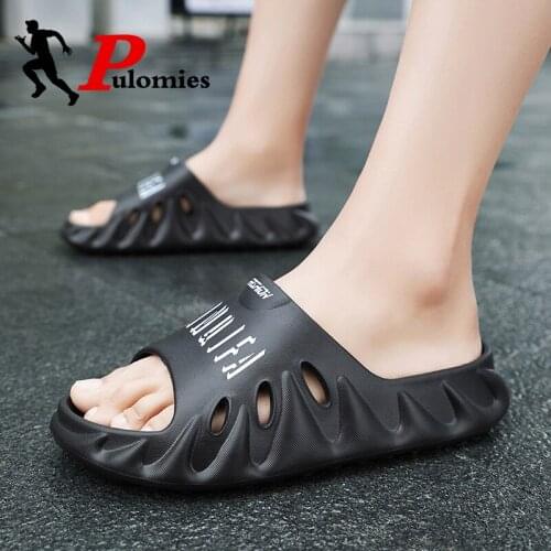 Summer Men Women Slippers Outdoor Massage Clogs Male Indoor Slides Home Loafers Garden Shoes Lover Beach Sandals 39 Flip Flops