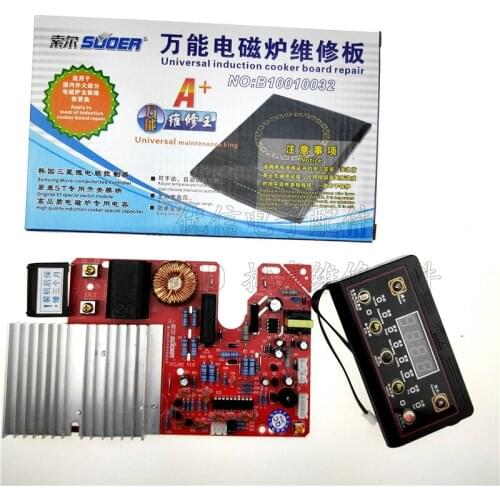 New Induction Cooker Universal Repair Board Modified Board A+ Universal Motherboard Circuit Board with Display