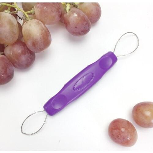 New 1Pcs Grape Peeler Raiser Peeler Multifunctional Portable Vegetable Fruit Tools Kitchen Gadgets Grape Slicer Dropshipping