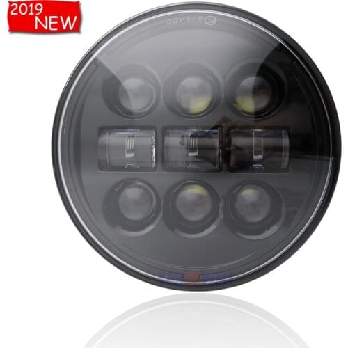 New 5-3/4" 5.75 inch 45W Led Motorcycle Headlight H4 For Honda Shadow Aero Phantom VLX 600 750 VT 1100 led projector headlamp