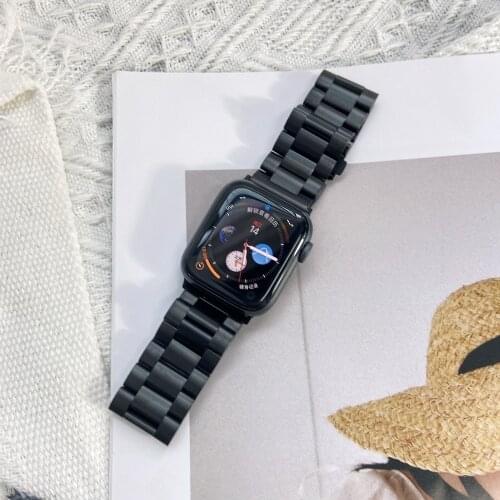 Luxury strap for Apple Watch Band stainless steel for Iwatch 38mm 40mm 42mm 44mm Series 1 2 3 4 5 6 se
