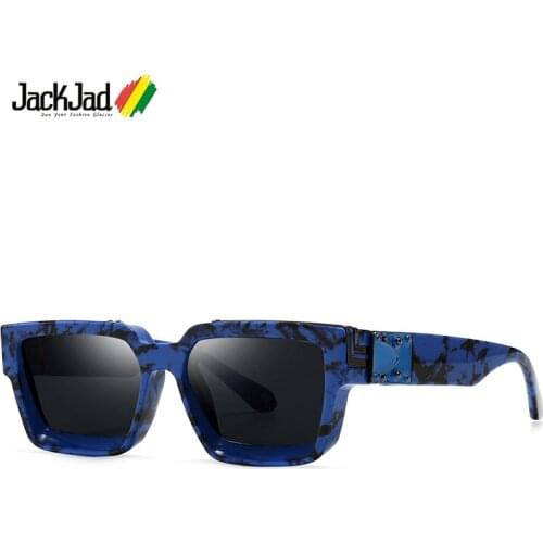 JackJad 2020 Fashion Luxury Decoration Square Style Sunglasses ins Cool Vintage Brand Design Sun Glasses Oculos De Sol Z1165E