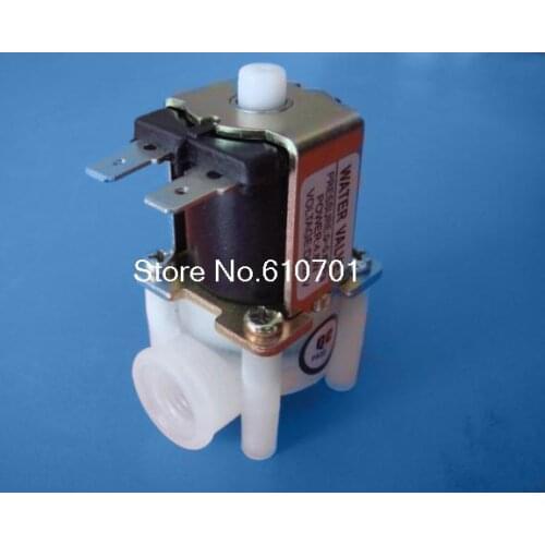 1) 1/4"BSP NO Normal Open 12VDC 24VDC Reverse Osmosis RO Solenoid Valve For Water Fluid Supply