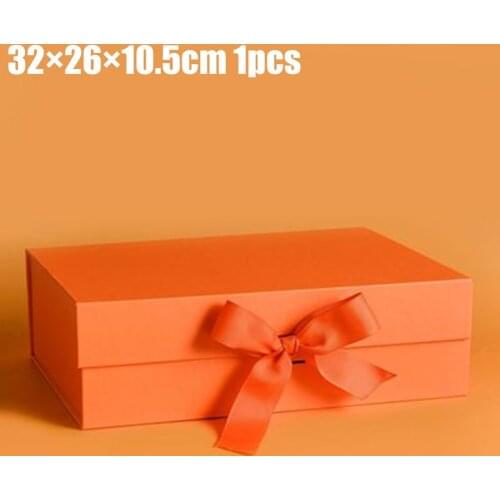 1/3pcs Magnetic Gift Box Package Carton Box Paper Packaging Carton Cake Box For Wedding Birthday Baby Shower Party Supply