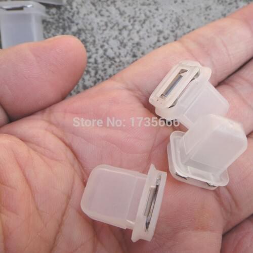 50X Interior Trim Moulding Retaining Clip Door Woodgrain Clip With Metal Insert For BMW E38 E39 E60 Sedan 4-Door Wagon 4-Door