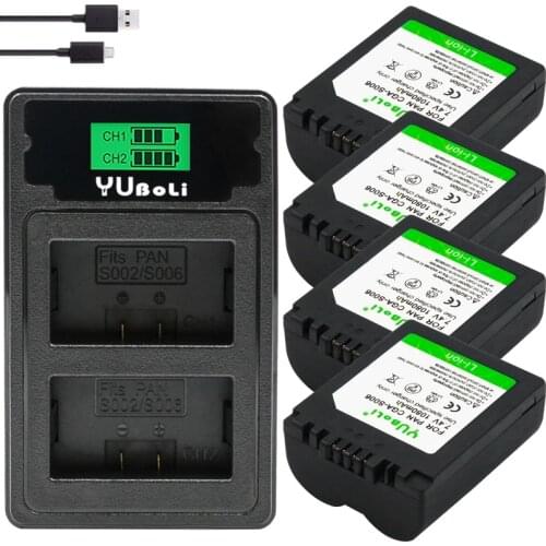 CGA-S006 CGR CGA S006E S006 S006A DMW-BMA7 DMW BMA7 Battery for Panasonic DMC FZ7 FZ8 FZ18 FZ28 FZ30 FZ35 FZ38 FZ50 SLR L10