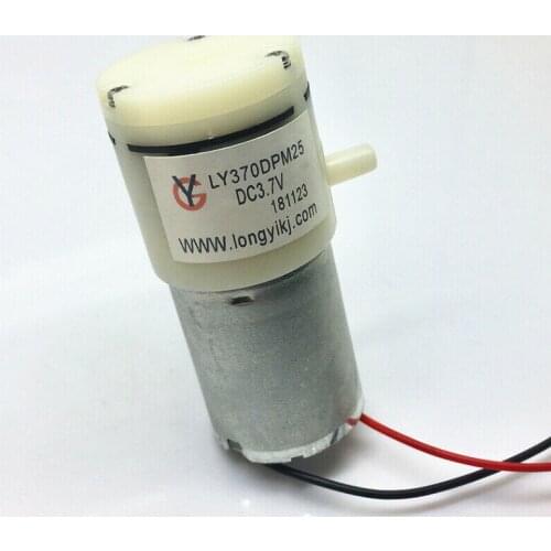 DC 3V 3.7V Mini Mute 370 Motor Air Pump Small Vacuum Suction Pump Diaphragm Pump