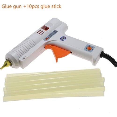 Glue gun 110W DIY Hot Melt Glue Gun Adhesive Stick Industrial Electric Silicone Guns Repair Tools Thermo Repair Heat Tools